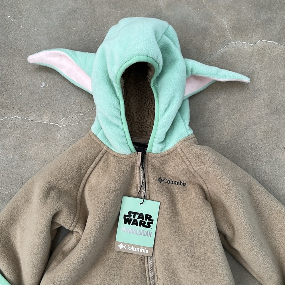 NWT Columbia Kids' Star Wars Mandalorian One Piece - Picture 2 of 10